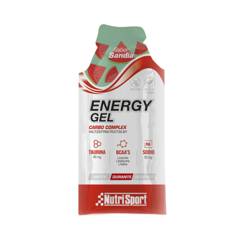 Energy Gel Sandía · Nutrisport · 35 gramos