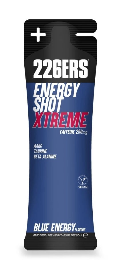 Energy Shot Extreme + CAFF: Sabor Blue Energy · 226ERS · 60 ml