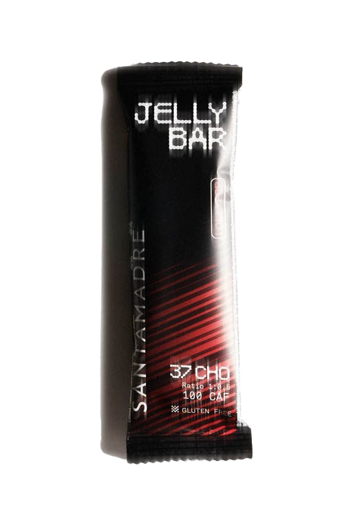 Barrita Energética Jelly Bar: Sabor Lollipop · Santa Madre · 45 gramos