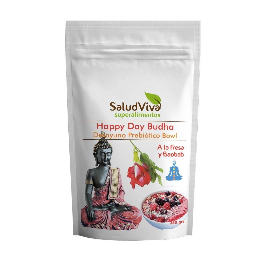 Happy Day Budha con Fresa y Baobab Salud Viva 350g