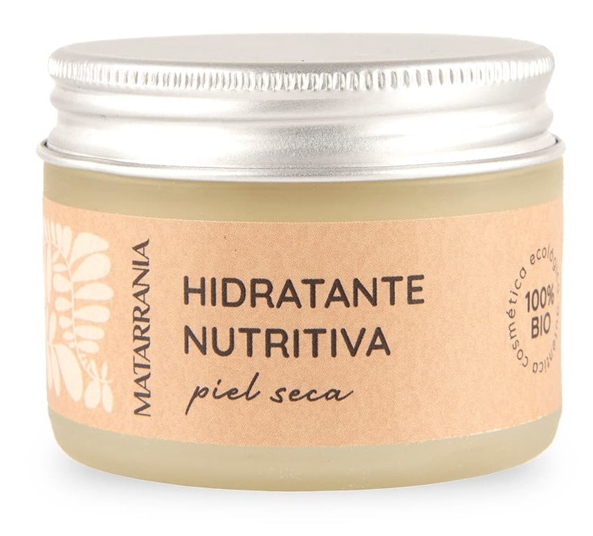 Crema Facial Hidratante Nutritiva Bio - Piel Seca · Matarrania · 30 ml