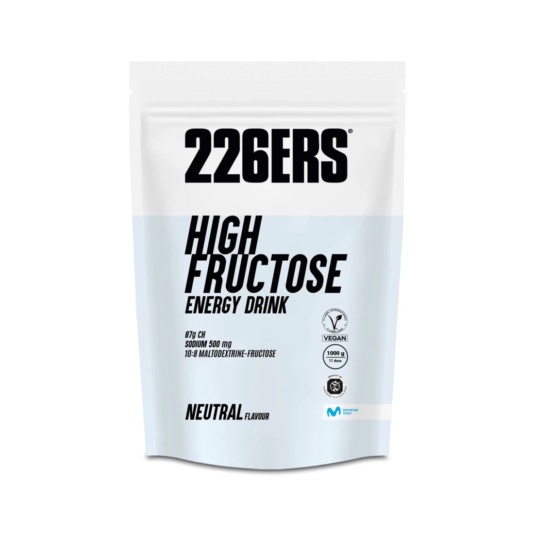 High Fructose Energy Drink: Sabor Neutro · 226ERS · 1 kg