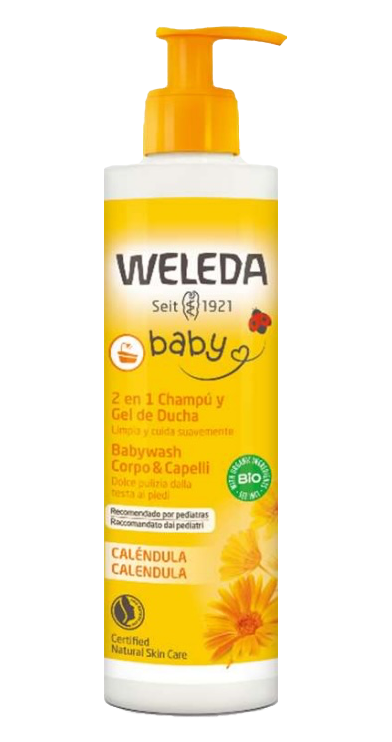 Champú & Gel de Ducha de Caléndula · Weleda · 400 ml