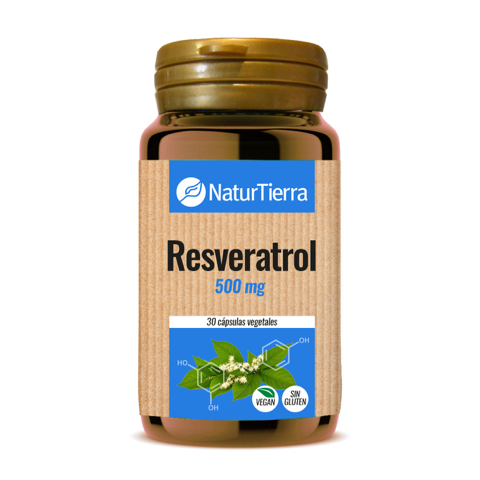 Resveratrol · Naturtierra · 30 cápsulas