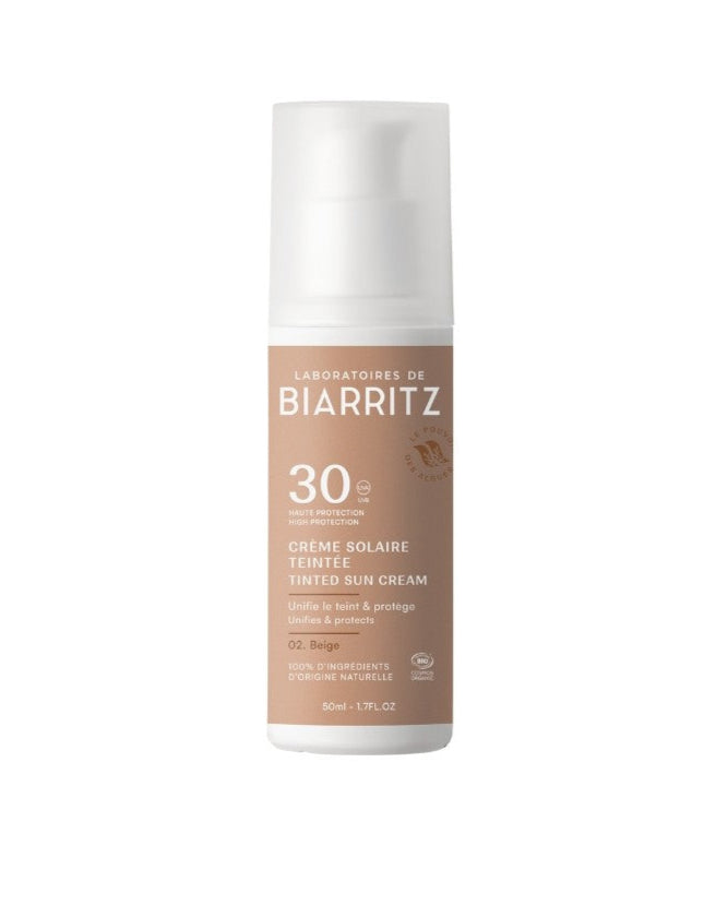 Crema Solar Facial SPF30 - Color Beige · Laboratoires de Biarritz · 50 ml