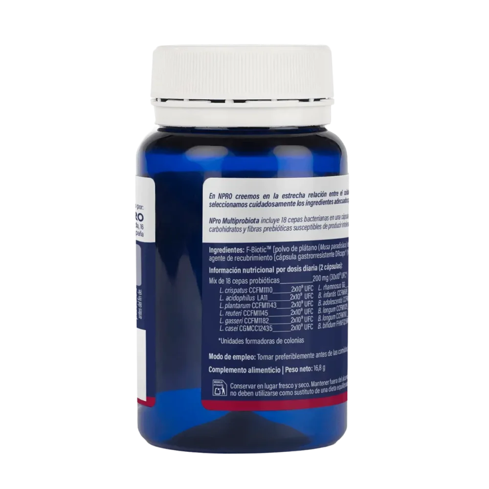 Multiprobiota · NPro Mibiota · 30 cápsulas