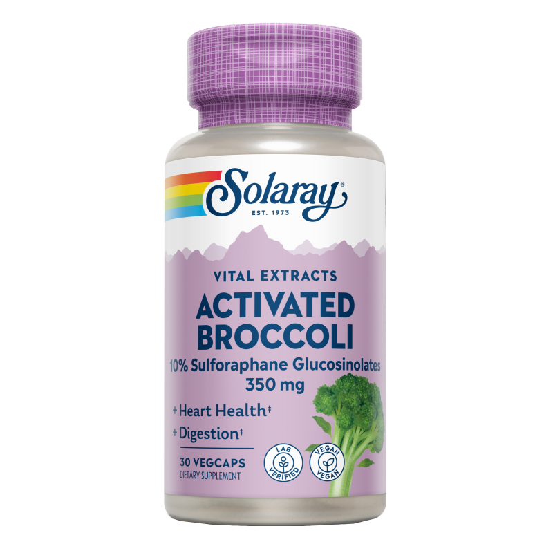 Activated Broccoli · Solaray · 30 cápsulas