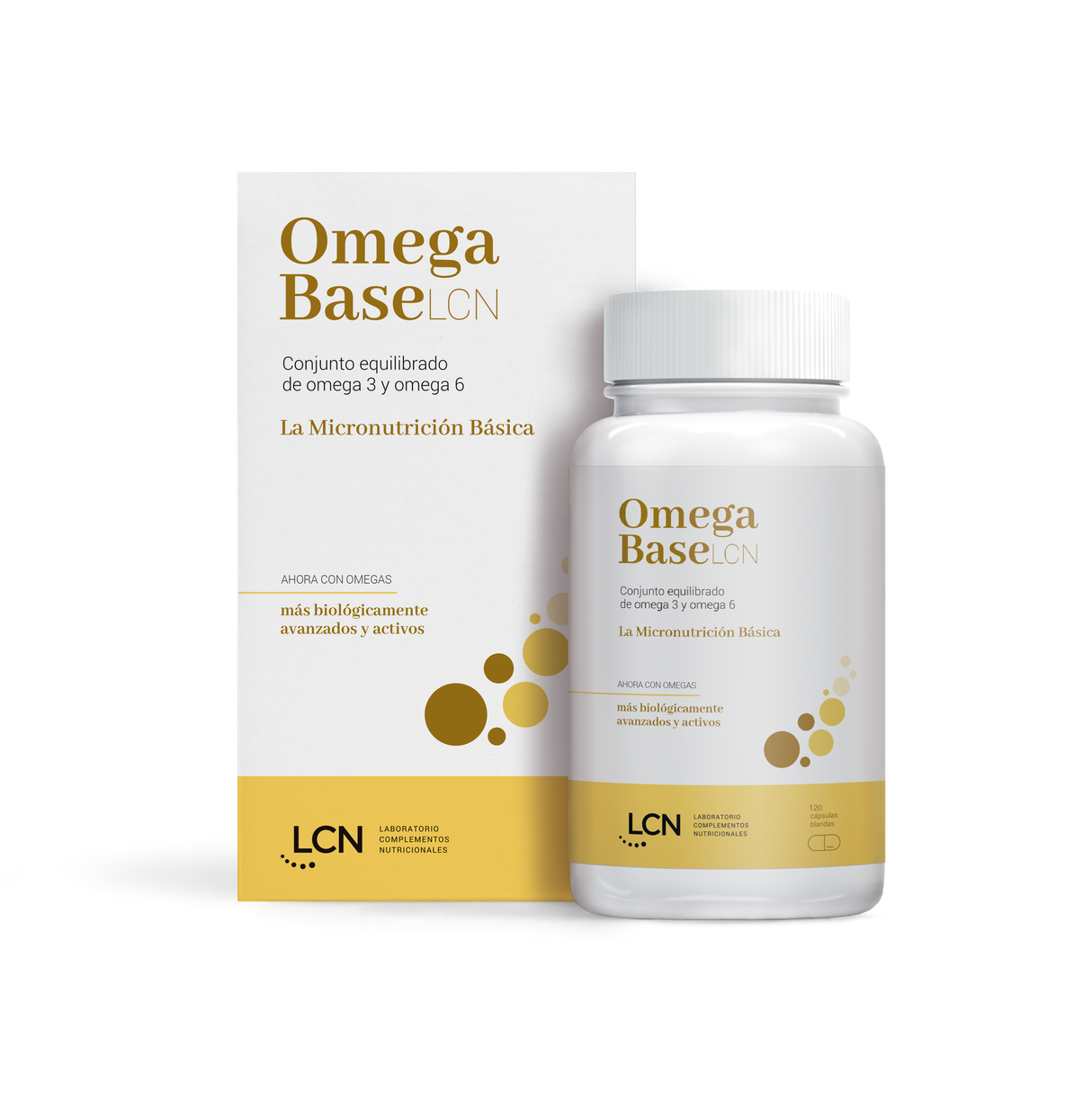 Omega Base · LCN · 120 cápsulas blandas
