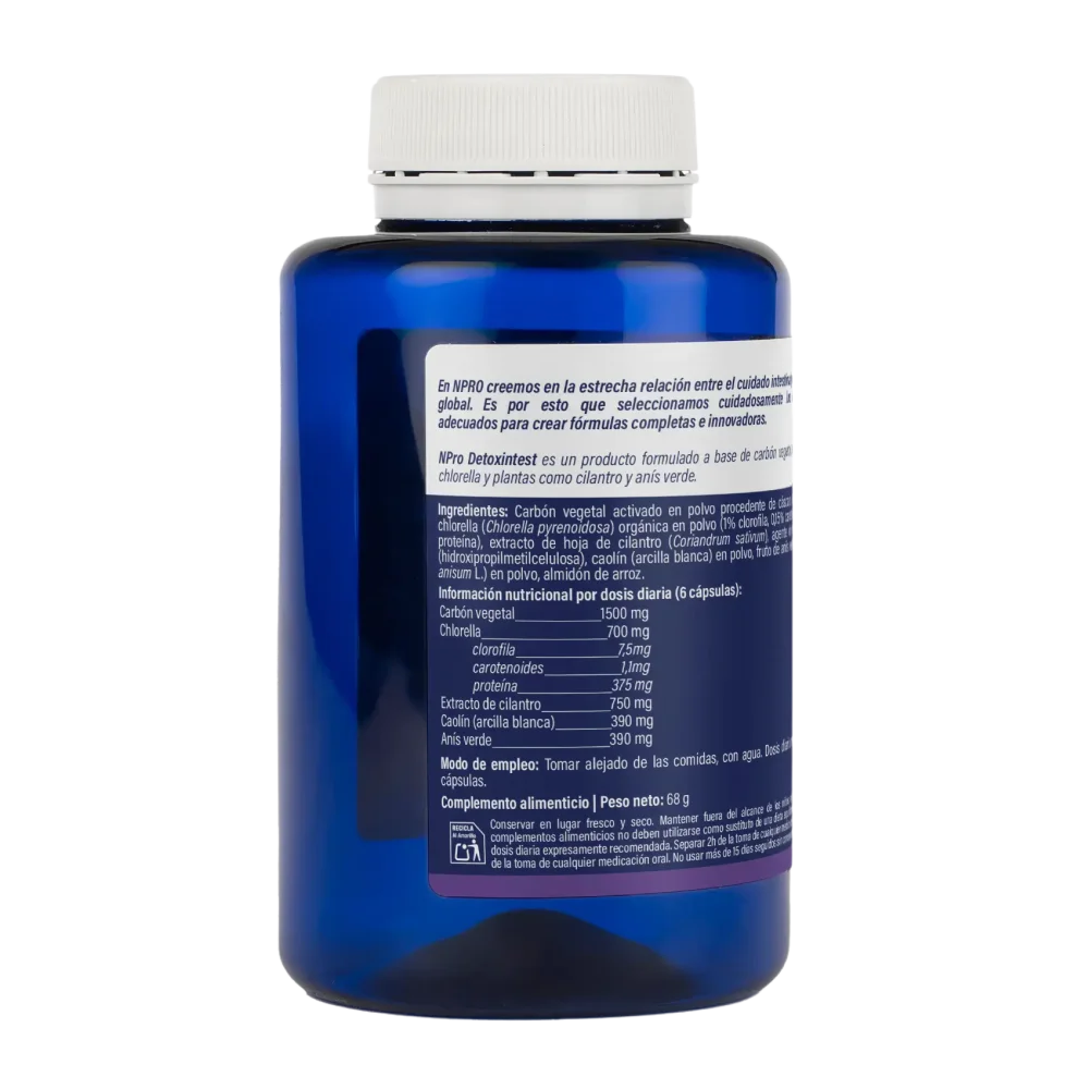 Detoxintest · NPro Mibiota · 90 cápsulas
