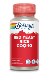 Red Yeast Rice Plus CoQ10 · Solaray · 60 cápsulas