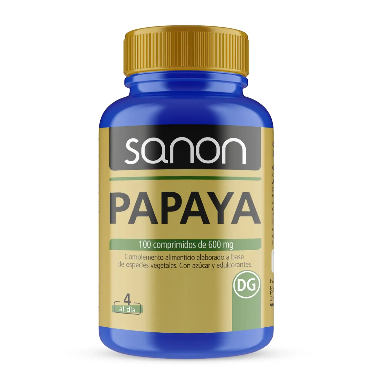 Papaya · Sanon · 100 comprimidos