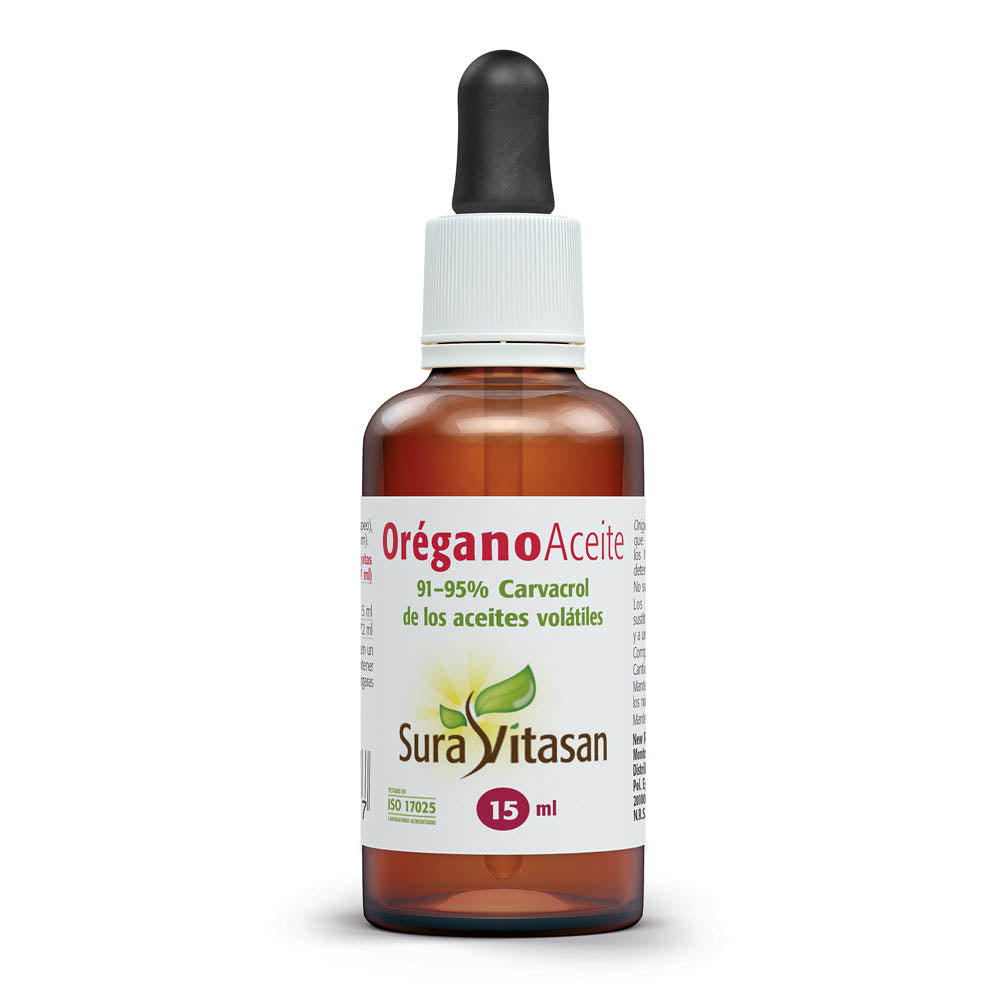 Aceite de Orégano Salvaje · Sura Vitasan · 15 ml