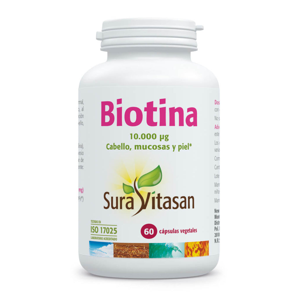 Biotina · Sura Vitasan · 60 cápsulas