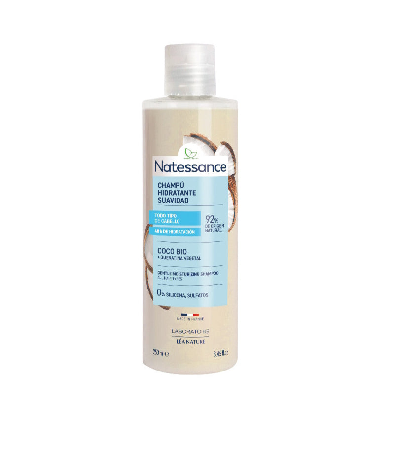 Champú Extra Suave de Coco · Natessance · 250 ml