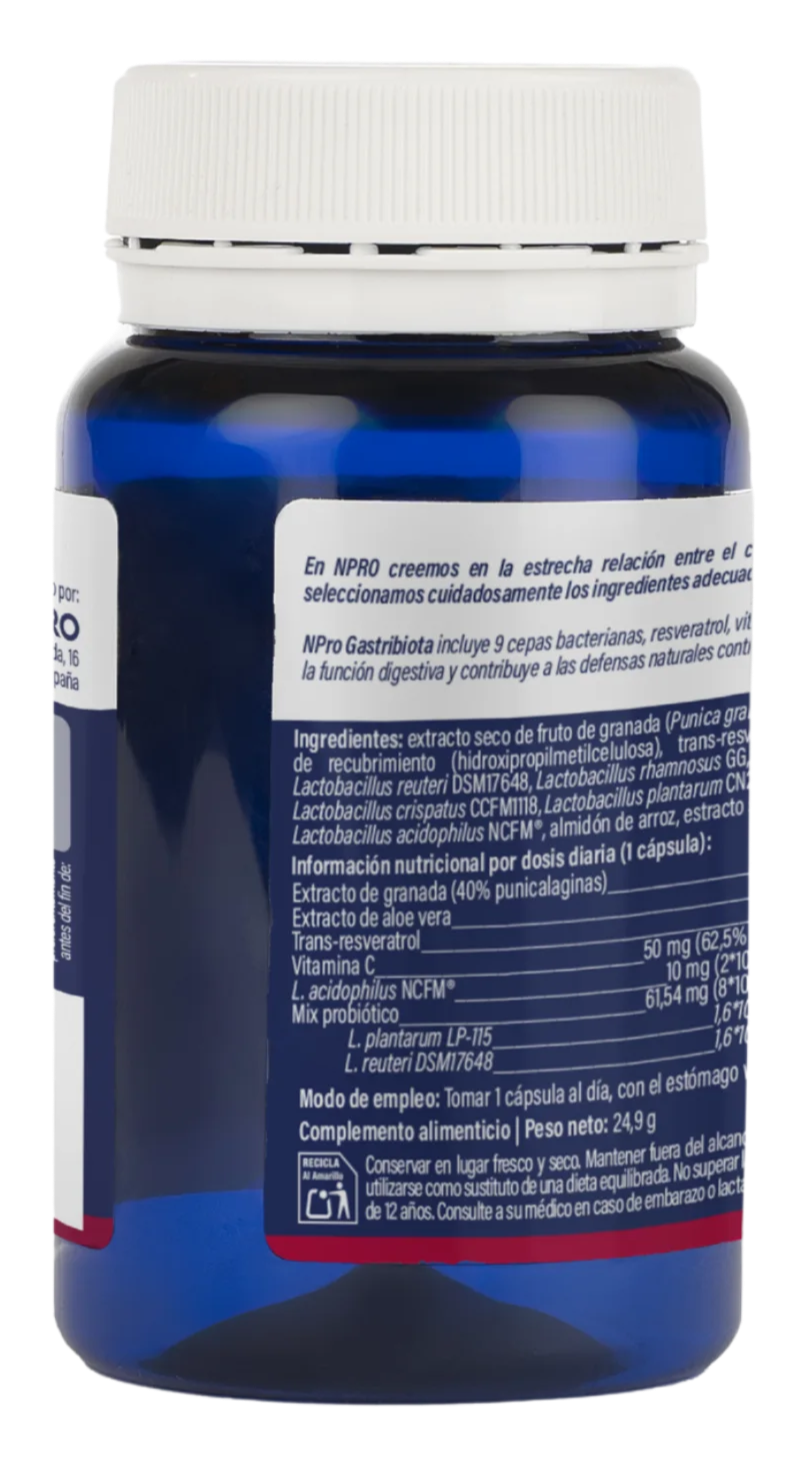 Gastribiota · NPro · 30 cápsulas