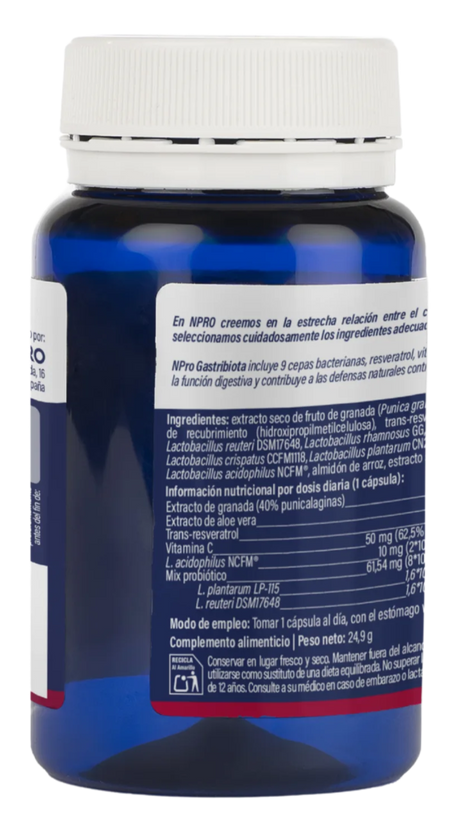 Gastribiota · NPro · 30 cápsulas