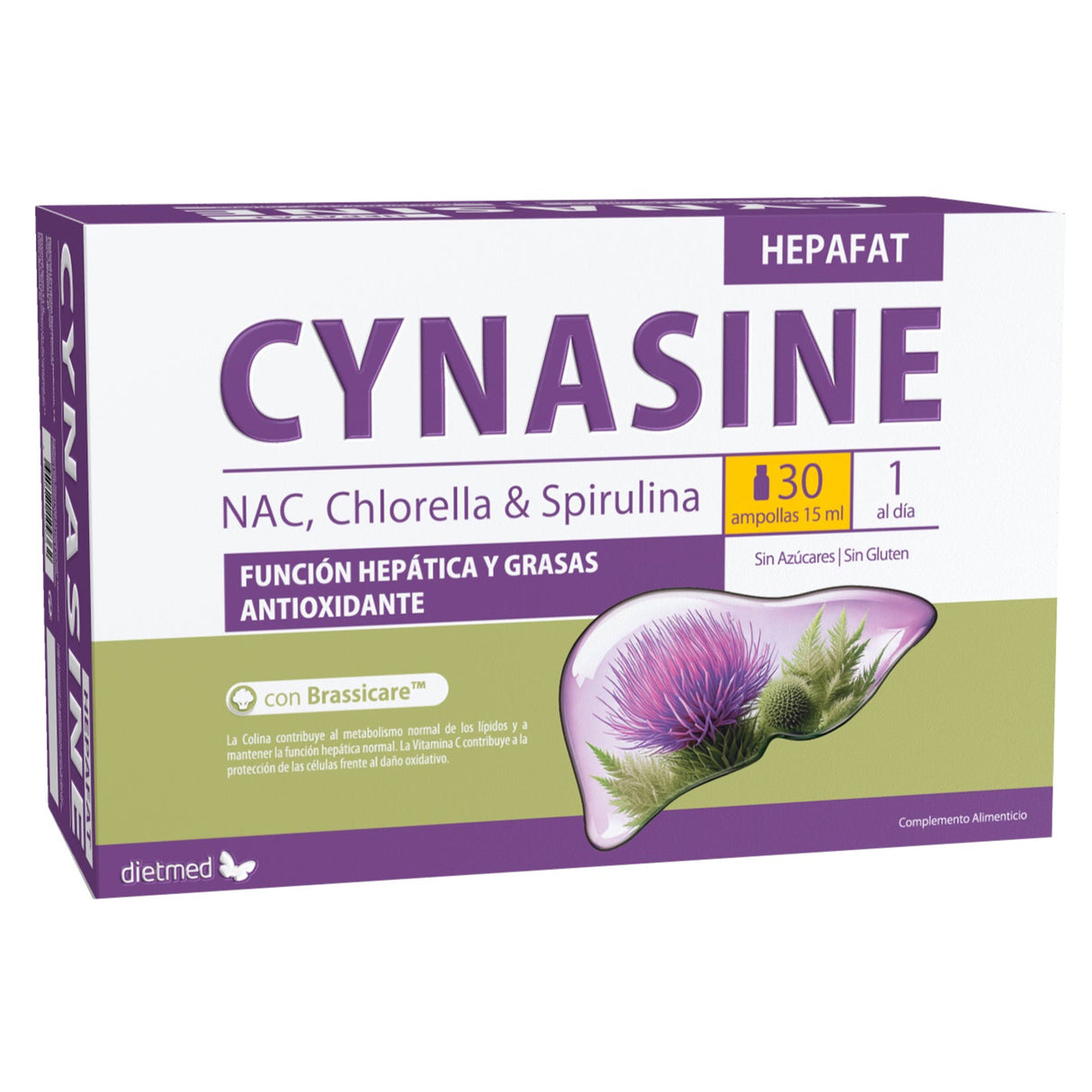 Cynasine Hepafat · DietMed · 30 ampollas
