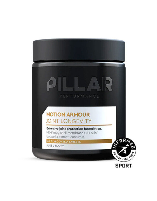 Motion Armour Joint Longevity · Pillar Performance · 60 comprimidos