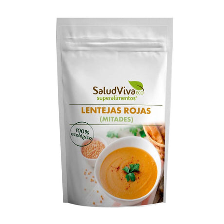 Lentejas Rojas Mitades Salud Viva 500g
