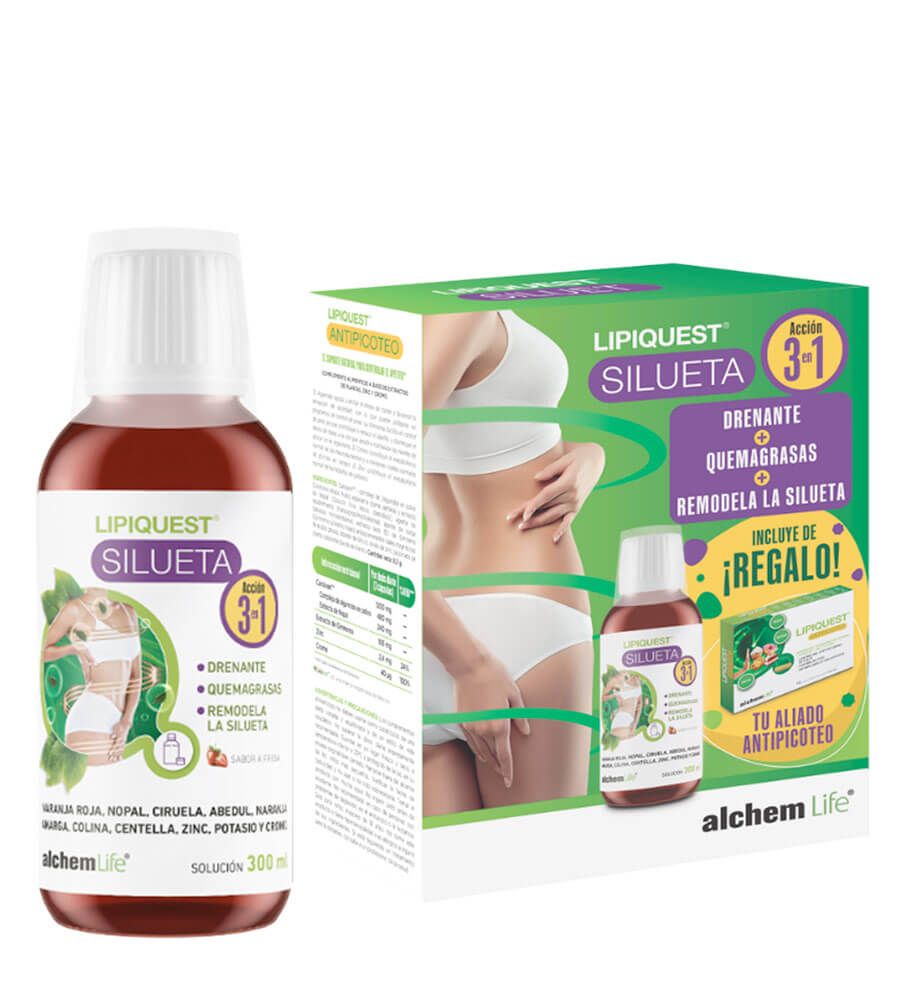 Pack Control de Peso Lipiquest Silueta + Antipicoteo · AlchemLife