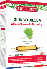Ginkgofit BIO · Superdiet · 20 ampollas