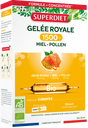 Jalea Real Miel Polen BIO · Superdiet · 20 ampollas