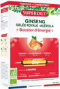 Ginseng Jalea Real BIO · Superdiet · 20 ampollas