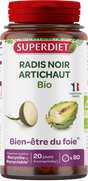Rábano Negro + Alcachofa BIO · Superdiet · 80 comprimidos