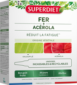 Unidosis Hierro + Acerola · Superdiet · 20 unidosis