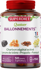 Cuarteto Hinchazones · Superdiet · 45 cápsulas