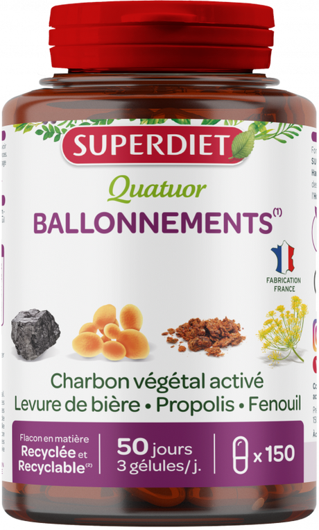 Cuarteto Hinchazones · Superdiet · 45 cápsulas
