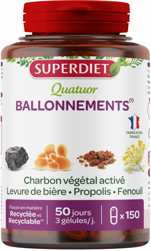 Cuarteto Hinchazones · Superdiet · 45 cápsulas