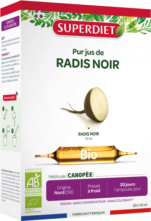 Rabanofit BIO · Superdiet · 20 ampollas
