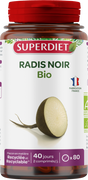 Rábano Negro BIO · Superdiet · 80 comprimidos