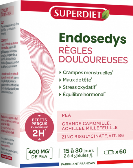 Complejo Regla Dolorosa ENDOSEDYS · Superdiet · 60 cápsulas