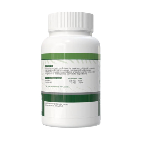 Triple Magnesio + B6 · Sotya · 90 cápsulas