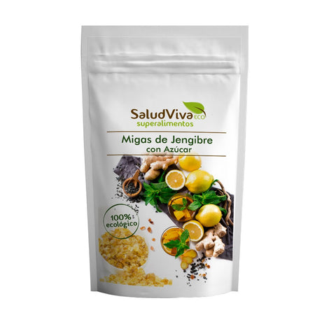 Migas de Jengibre Endulzado Salud Viva 80g