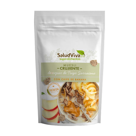 Muesli Crujiente TS y Banana Chips Salud Viva 300g