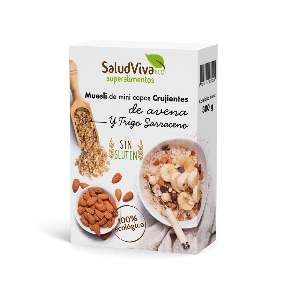 Muesli Mini Copos Crujientes TS Avena Salud Viva 300g