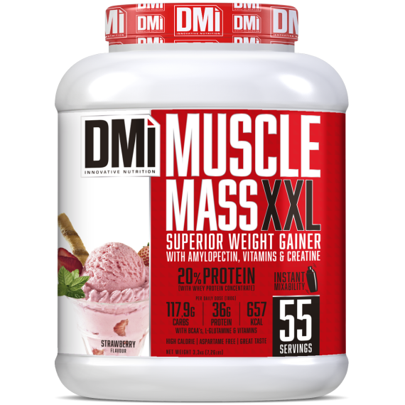 Muscle Mass XXL Fresa · DMI Nutrition · 3,3 kg