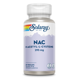 NAC (N-Acetil-Cisteina) 295 mg · Solaray · 60 cápsulas