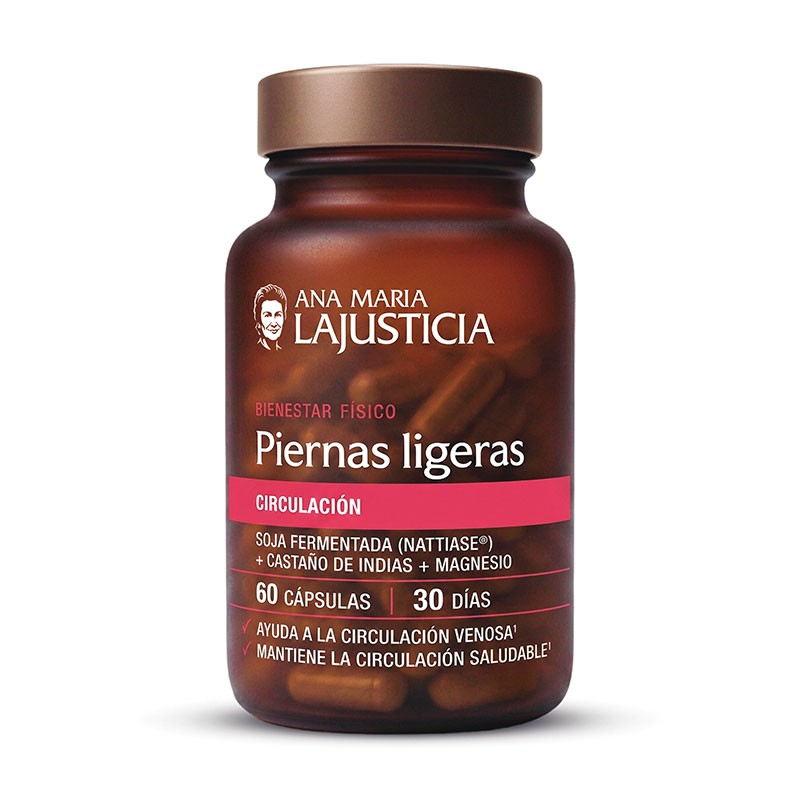 Piernas Ligeras · Ana Maria LaJusticia · 60 cápsulas