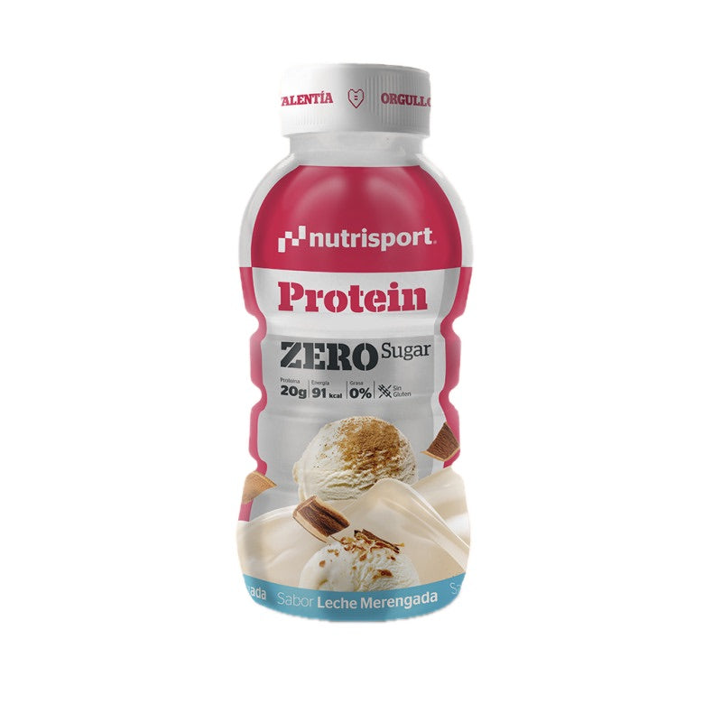 Protein Zero Shake Leche Merengada · Nutrisport · 330 ml