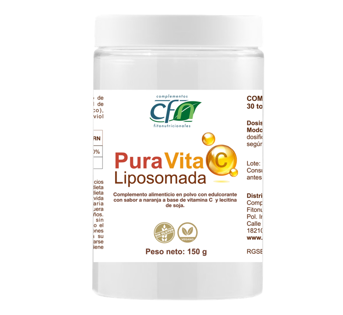 Puravita C Liposomada · CFN · 150 gramos