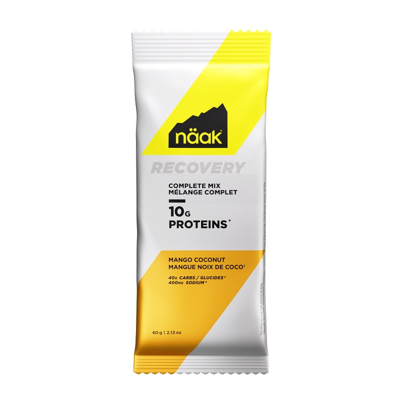 Recovery Complete Mix Mango y Coco · Naak · 60 gramos