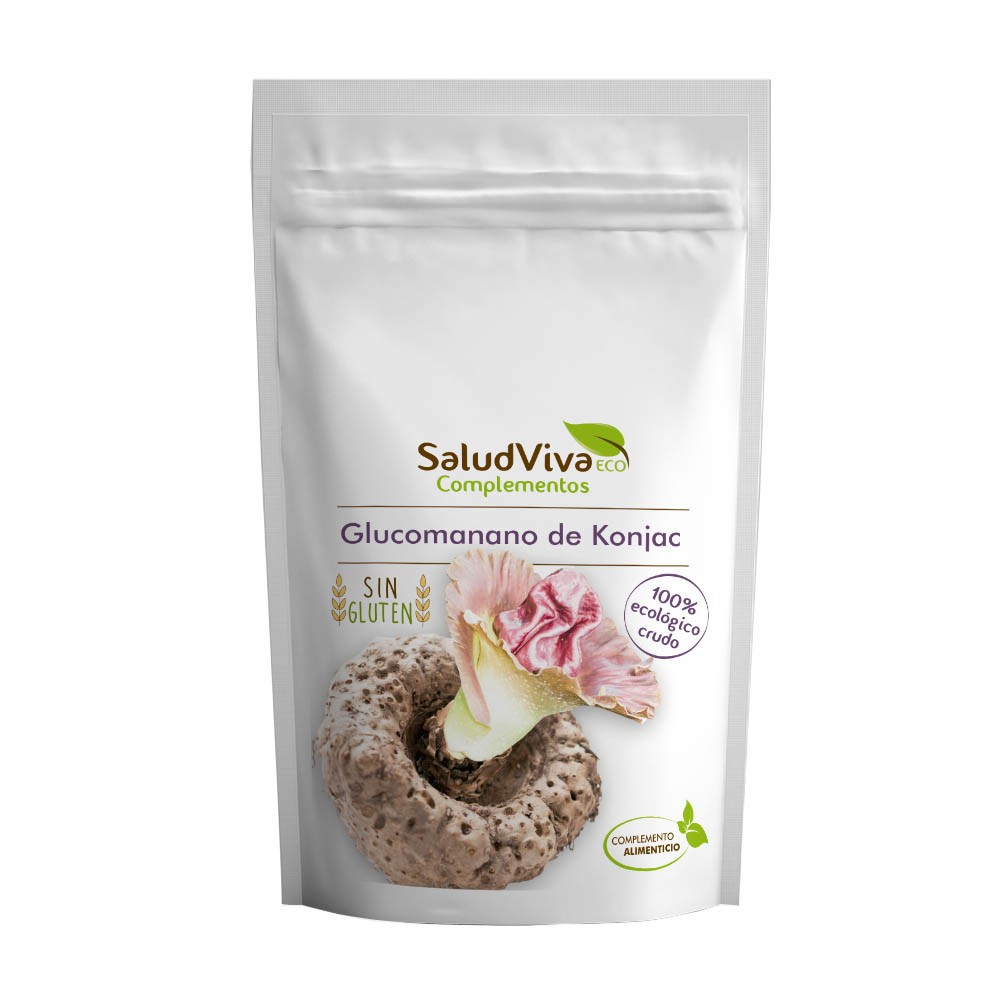 Raíz de Konjac Glucomanano Salud Viva 100g