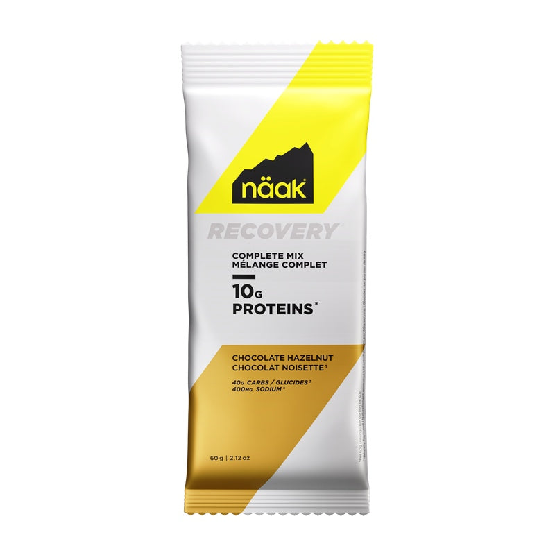 Recovery Complete Mix Chocolate y Avellana · Naak · 60 gramos