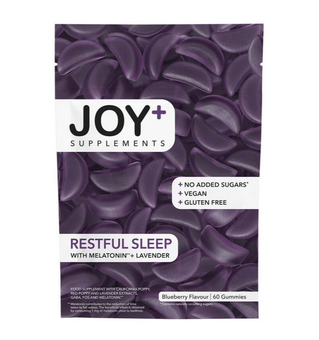 Restful Sleep con Melatonina · Joy+ · 60 gummies