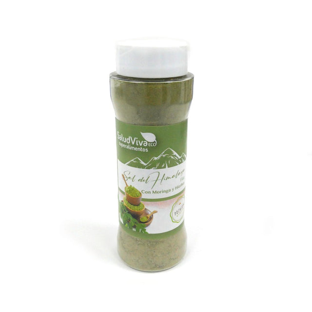 Sal del Himalaya Fina con Moringa y Hierbas Salud Viva 160g