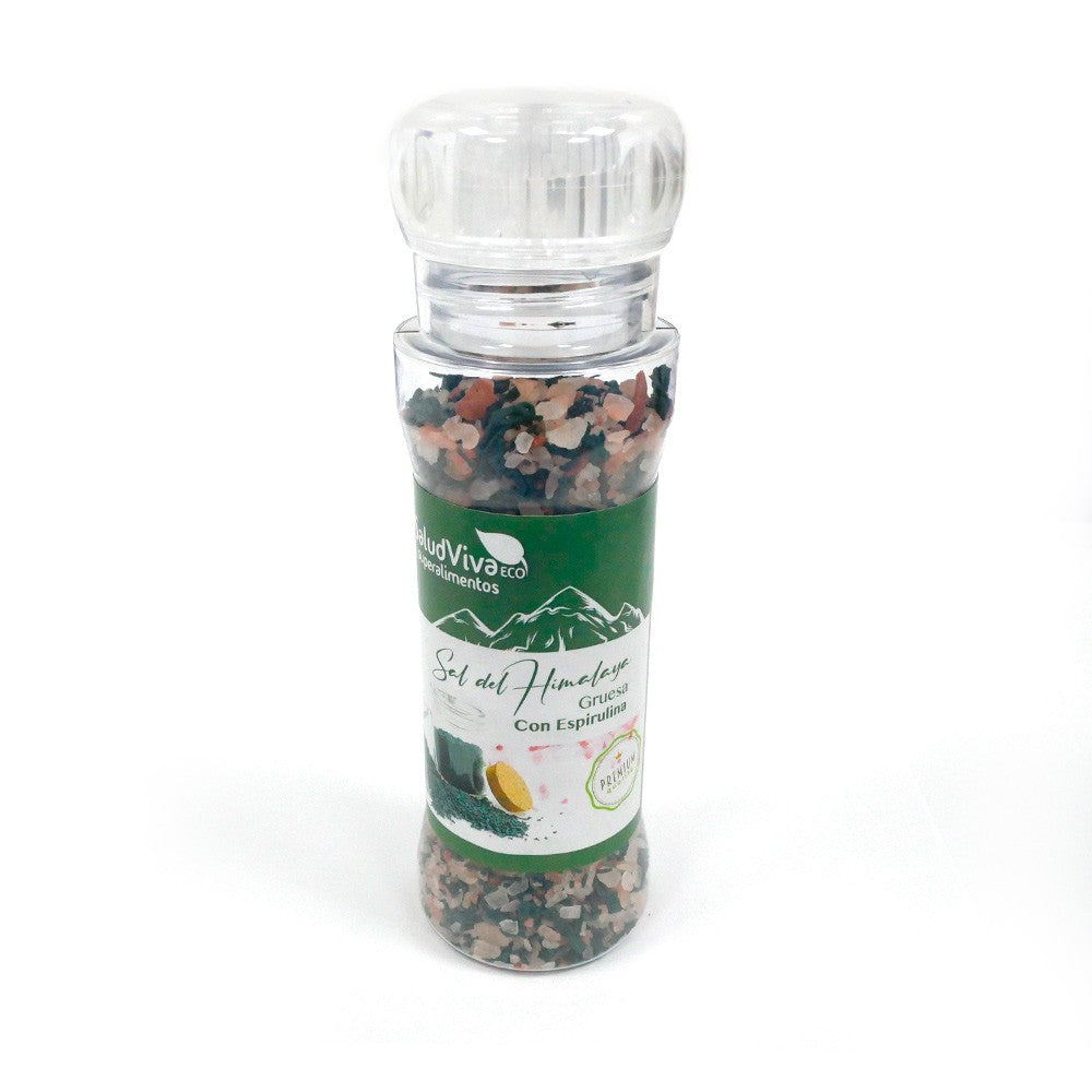 Sal del Himalaya Gruesa con Espirulina en Palitos Salud Viva 150g